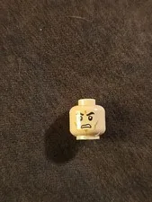 LEGO Light Nougat Flesh Head, Cheek Lines & Dimple, Very Disturbed Upset Angry