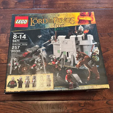 LEGO Lord of the Rings 9471 Uruk-hai Army NEW! Eomer Rohan Helm's Deep Horse