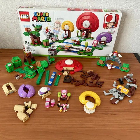 Lego Super Mario Toad's Treasure Hunt Expansion Set 71368 Read Description
