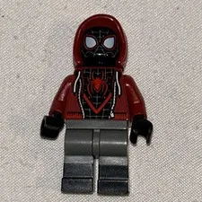 LEGO Marvel Spider-Man Miles Morales Minifigure 76071 76178 (sh679)