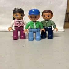 SET OF 3 LEGO DUPLO 2" FIGURES 