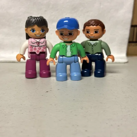 SET OF 3 LEGO DUPLO 2" FIGURES 