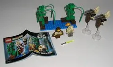 Lego 1999 Star Wars Episode 1 Set - 7121 NABOO SWAMP w/ Minifigs (Complete)