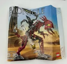 Lego Bionicle 8990 Instructional Manual Only 2009