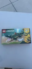 NIB LEGO Creator 3 in 1 Crocodile 31121 Complete Set 454 Pieces Damaged Box 