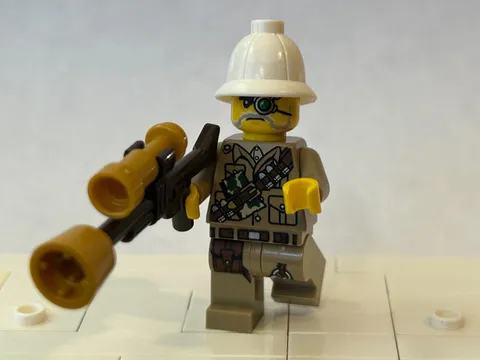 LEGO Monster Fighters Major Quinton Steele minifigure 9463 9466 mof004 NEW
