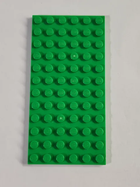 LEGO 6x12 Plate 3028 ● Bright Green ● Flat ● Parts ● 1 Piece