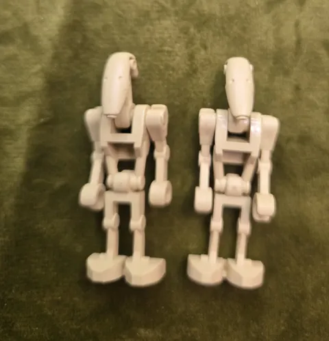 2 Lego B1 Battle Droid Authentic Vintage Star Wars