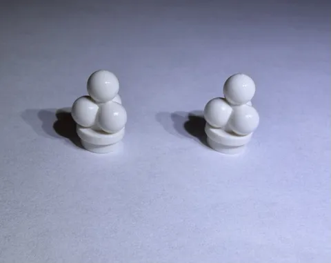 Lego Lot Of 2 White Icecreams Icecream Scoop Popcorn Food City New