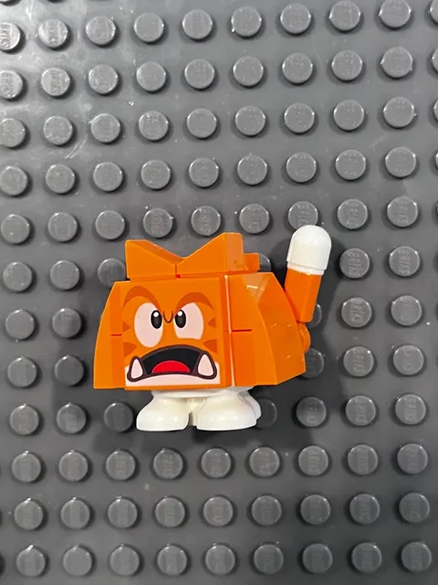 Lego Super Mario Cat Goomba Minifigure Complete Minifigure Figure mar0120