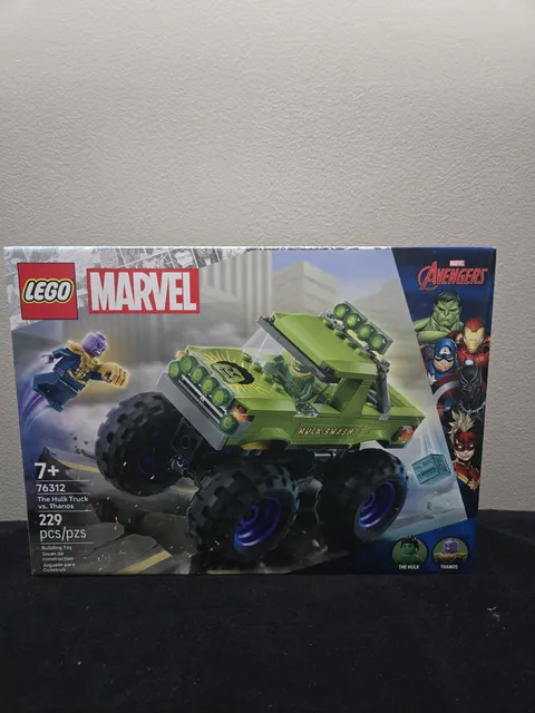 LEGO Marvel the Hulk Truck vs. Thanos (76312)