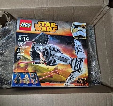 LEGO Star Wars Rebels TIE Advanced Prototype Set 75082 355pcs Box