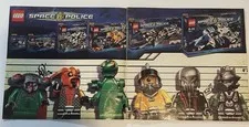 LEGO® Space Gold Heist 2009 Instruction Manual Set 5971 Heavily Used Original
