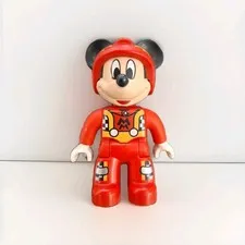 Lego Duplo Figure Mickey Mouse road racer/daredevil