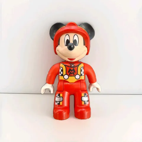 Lego Duplo Figure Mickey Mouse road racer/daredevil