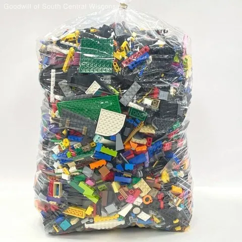 20lb Bag of LEGO Bricks & Parts - Sorted