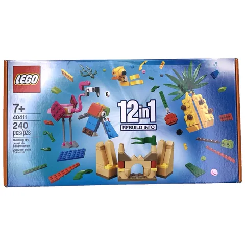 Lego Creator 40411 Creative Fun 12 in 1 240 Piece Rebuild Into Brand New Sealed