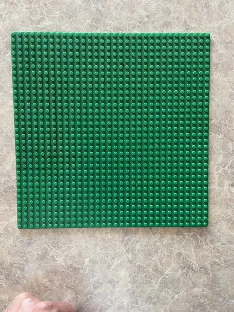 Genuine LEGO Green 32x32 Baseplate 3811 Building Base Plate City Train Vintage