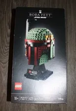 LEGO Star Wars Boba Fett Helmet 75277 625pcs 18+ w/ Display Stand & Plate