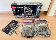 LEGO Creator NASA Apollo 11 Lunar Lander 10266 - 100% Complete w/ box & instruct