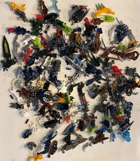 Lego Bionicle Technic Radom Parts Bulk Mixed Lot