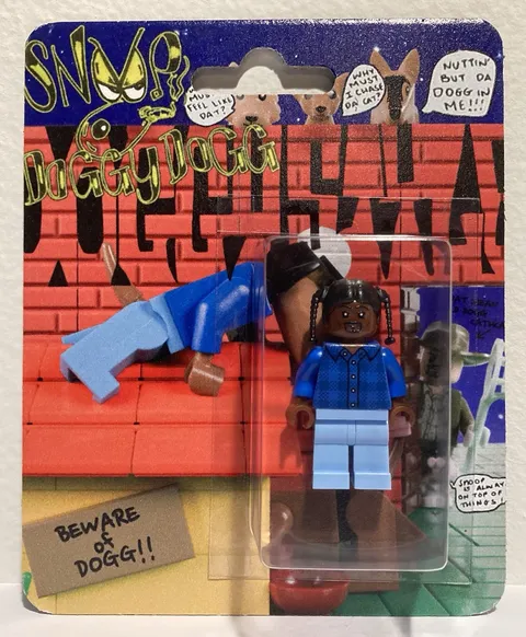 The Canvas Don ~ Snoop Doggy Dogg ~ LEGO Minifigure