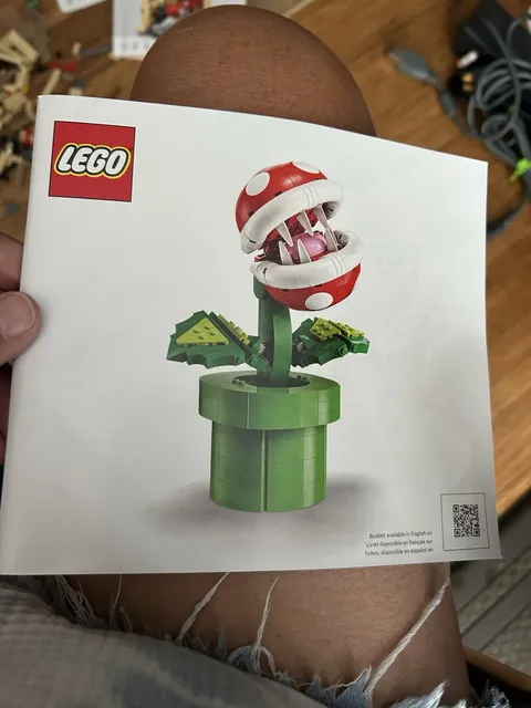 LEGO Super Mario Piranha Plant Manual Instruction Only  71426