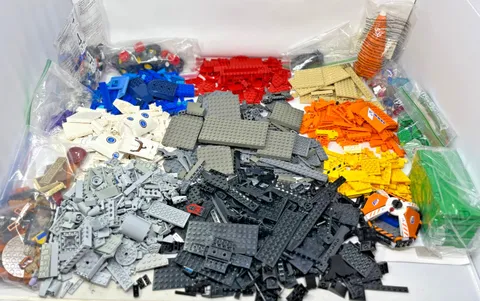 LEGO LOT OF 6 lbs. 12 oz. SORTED COLOR SPECIALTY PARTS  BRICKS & PLATES -READ!