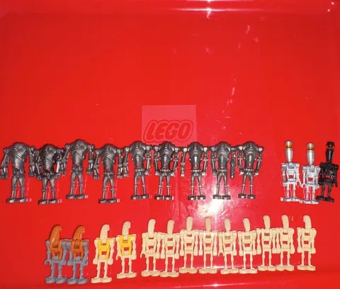 LEGO Star Wars Battle Droid, Super Battle Droid, Assassin Droid Minifigure Lot