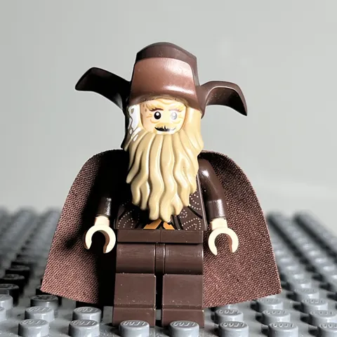 Lego  Lord of the Rings Radagast Brown Wizard Minifigure 79014 lor082 - 3D