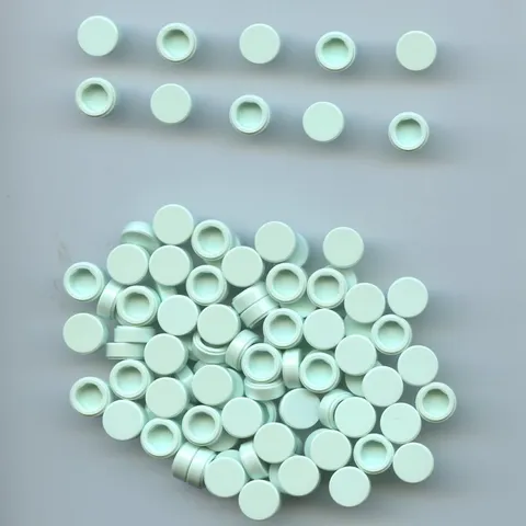 LEGO x 100 Light Aqua Tile, Round 1 x 1 98138