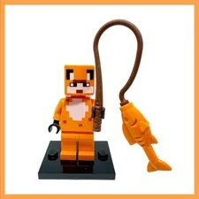 LEGO Minecraft Orange Fox Skin Minifigure 2022 Retired