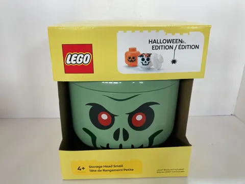 Lego Zombie Large Halloween Storage Head - New In Box