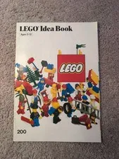Vintage Lego Idea Book 200 No Stickers 1985 Booklet Only