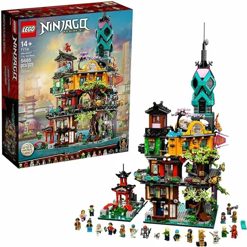 LEGO NINJAGO: 71741 NINJAGO City Gardens 5685 Pcs *Retired