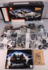 LEGO 10300 Back to the Future Time Machine 1872pcs Half Sealed NO STICKERS READ!