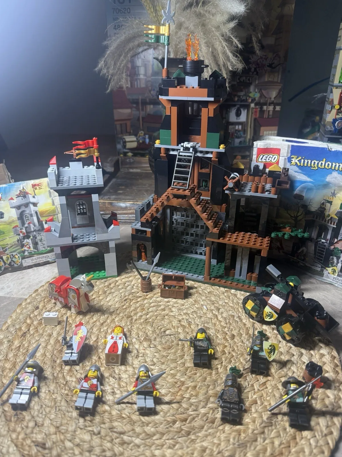 LEGO Kingdoms Set 7947 And Set 7948 Both Sets 100 Percent Complete