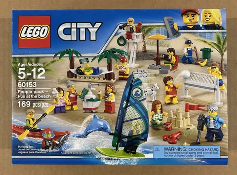 New - LEGO CITY: People Pack - Fun At The Beach (60153)