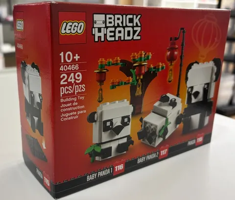 LEGO BrickHeadz Chinese New Year Pandas 40466 New