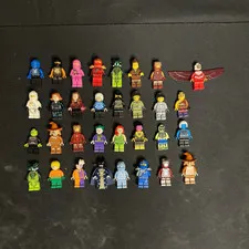 Lego Lot Batman Ninjago Dc Marvel (Read)