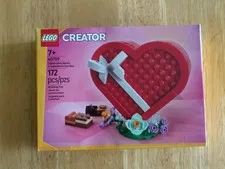 Lego Valentine's Day Heart Box Chocolates 40759 Love Wedding Anniversary Gift