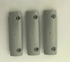 LEGO Technic Panel Curved 11 x 3 with 2 Pin Holes 62531 - GREY GRAY - 3 parts