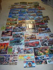 LEGO MANUAL INSTRUCTIONS LOT STAR WARS CITY CREATOR PIRATES JONES TECHNIC MORE!