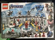LEGO Marvel: Iron Man Hall of Armor 76125 Retired Sealed NEW RETIRED