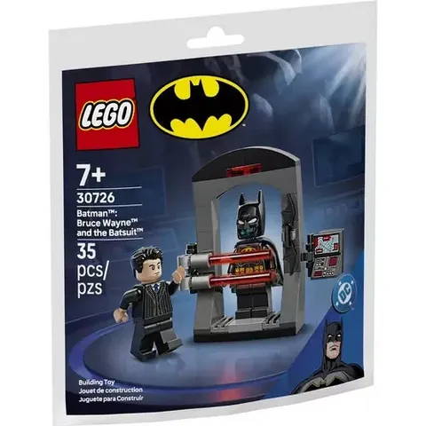 LEGO DC Batman 30726 Bruce Wayne and the Batsuit Batcave 2 Minifigures