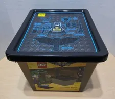 New Rare 2017 LEGO Batman Special Edition 4094 Large Storage Box Bin & Lid Set