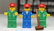 LEGO Town 6562 Gas Stop Shop Vintage Minifigure ONLY Octan Mechanic Station