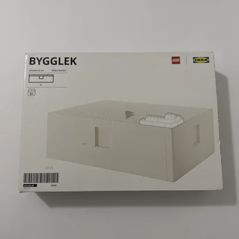 Lego IKEA BYGGLEK Large Storage Box with Lid 35x26x12cm / 13.75x10x4.5” -  New