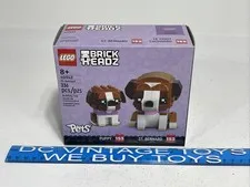 Lego Brickheadz Saint Bernard Dog And Puppy Set 40543