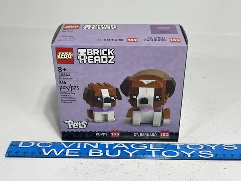 Lego Brickheadz Saint Bernard Dog And Puppy Set 40543